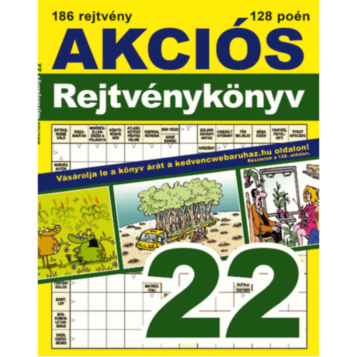 Akciós Rejtvénykönyv 22.