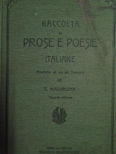 E. Maddalena - Raccolta di prose e poesie