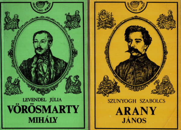 2 db Aranylant-sorozat knyv egytt: Vrsmarty Mihly, Arany Jnos.