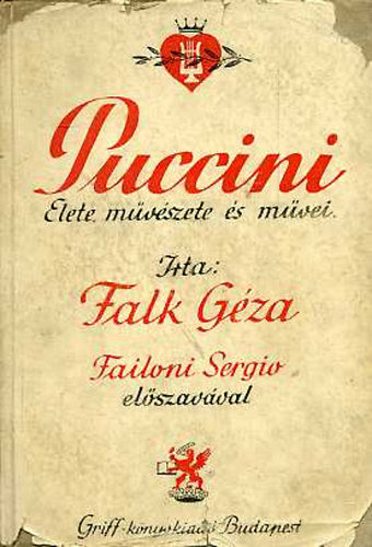 Puccini �lete, m�v�szete �s m�vei