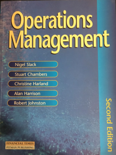 Nigel Slack - Operations Management 2nd Edition