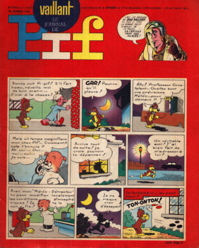 Vaillant le jorunal de Pif - 1965 Octobre 10 (sz�nes k�preg�ny)