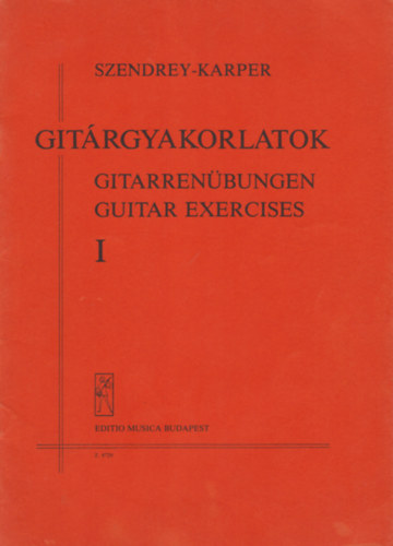 Gitrgyakorlatok I. (nmet-angol-magyar)