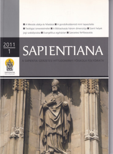 Sapientiana 2011/1