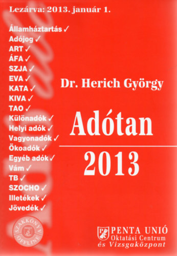 Dr. Herich Gyrgy - Adtan 2013