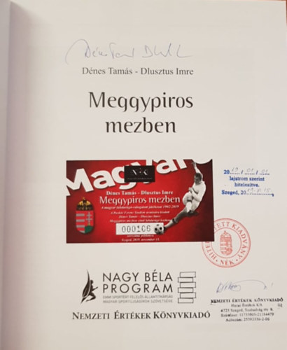 Dlusztus Imre Dnes Tams - Meggypiros mezben