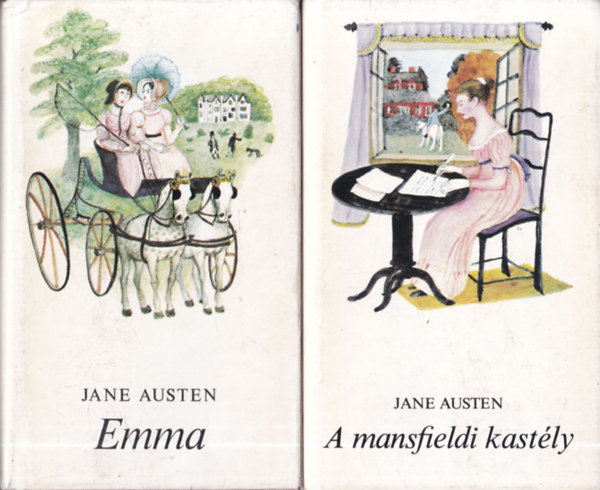 2 db Jane Austen m�: Emma + A mansfieldi kast�ly