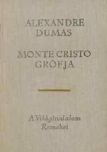 Alexandre Dumas - Monte Cristo gr�fja