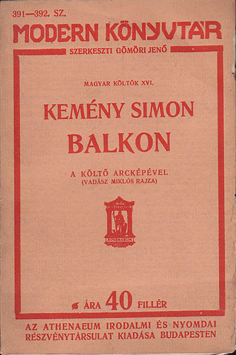 Kemny Simon - Balkon