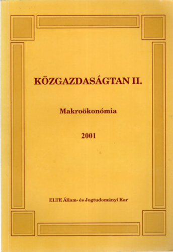 Kzgazdasgtan II.-Makrokonmia 2001