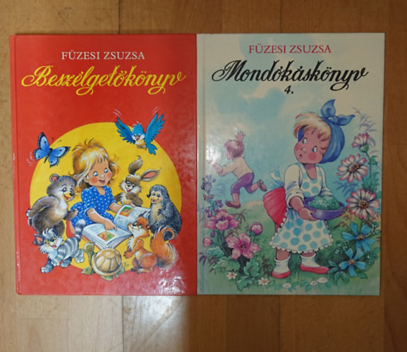 2 k�nyv F��zesi Zsuzs�t�l: Mond�k�sk�nyv 4. + Besz�lget�k�nyv