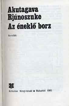 Az nekl borz