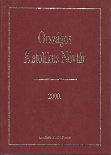 Orszgos Katolikus Nvtr 2000.