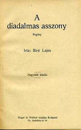 A diadalmas asszony