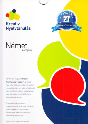 Nmet kzpfok 1-2. (dobozban, 2 db. CD-mellklettel)- Kreatv nyelvtanuls