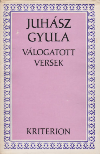 Juhsz Gyula - Vlogatott versek
