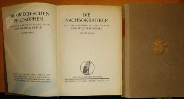Die Nachsokratiker I.-II. (2 ktet)