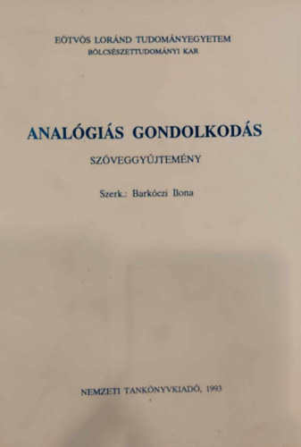 Analgis gondolkods szveggyjtemny