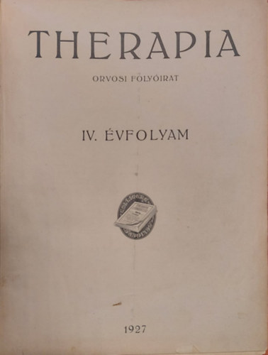 Therpia. Orvosi folyirat 1927. janur - december