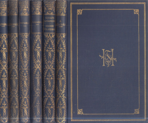 6 db. Herczeg Ferenc munk�i sorozat: A h�t sv�b + �lomorsz�g + Mutamur + Arianna + Szelek sz�rny�n + Napv�ros