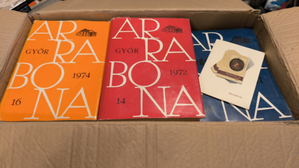 Arrabona 1-41. M�zeumi K�zlem�nyek