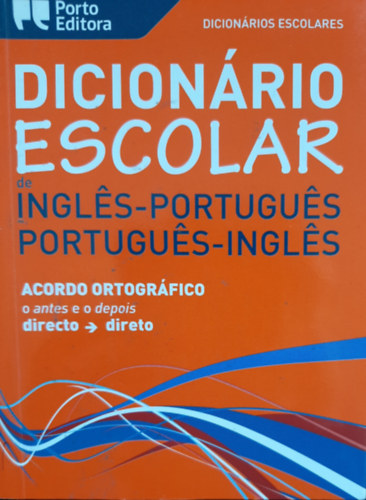 Dicinrio Escolar Ingls-Portugus, Portugus-Ingls