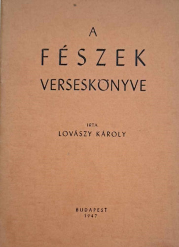 A fszek versesknyve