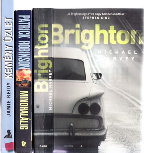3 db. krimi: Brighton + Mindhallig + Kemny zlet