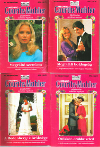 Hedwig  Courths-Mahler romantikus reg�nyf�zetei egyben 51-60. k�tetig