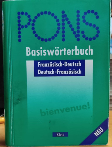 PONS: Basiswrterbuch Franzsisch-Deutsch - Deutsch-Franzsisch