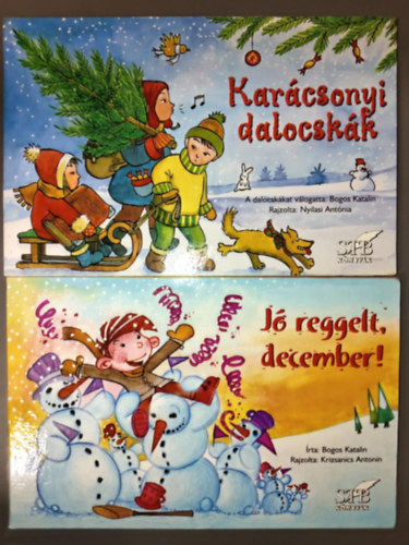 Karcsonyi dalocskk + J reggelt, december! (2 karcsonyi leporell / lapoz)