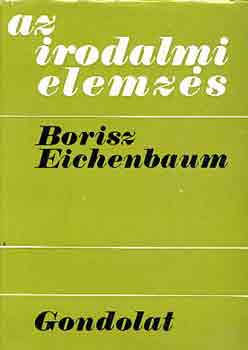 Borisz Eichenbaum - Az irodalmi elemzs