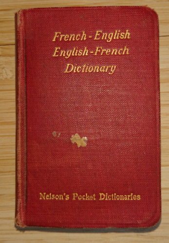French-English / English-French Dictionary