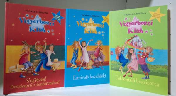 Vigyorboszi-Klub 2. + 3. + 4. - Segtsg! Boszisepr a tanteremben + Ennival bosziblki + Fldntli boszitorta
