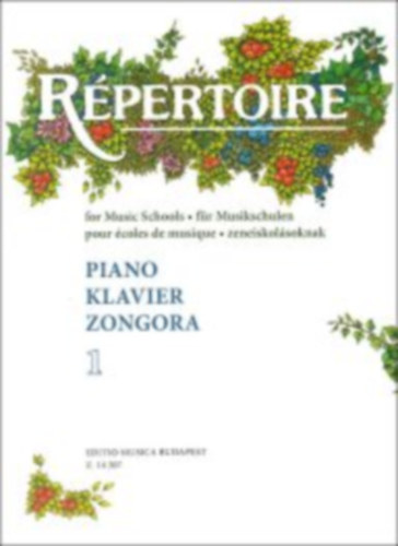 Repertoire for Music Schools - Piano 1 ( Magyar - Angol - N�met nyelven)