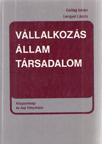 Vllalkozs, llam, trsadalom