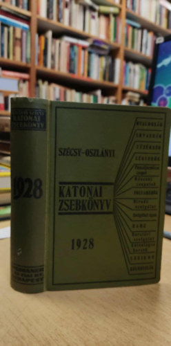 Katonai zsebk�nyv 1928