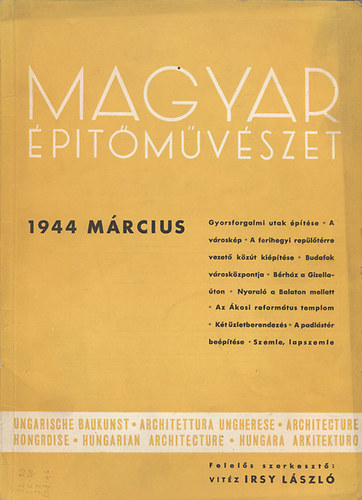 Magyar ptmvszet 1944. mrcius