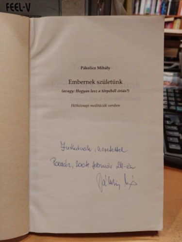 Embernek szletnk (dediklt)