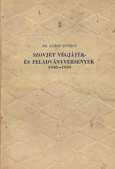 Dr. Pros Gyrgy - Szovjet vgjtk- s feladvnyversenyek 1948-1950