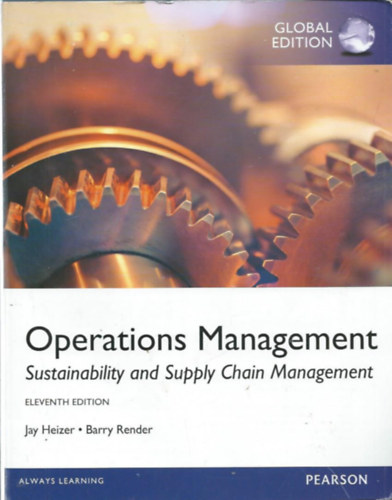 Operations Management Sustainability and Supply Chain Mangement (A mkdsirnyts fenntarthatsga s az elltsi lnc menedzsmentje)