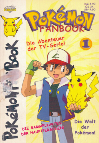 Nincs feltüntetve - Pokémon Fanbook 1. - Die Abenteuer der TV-Seriel