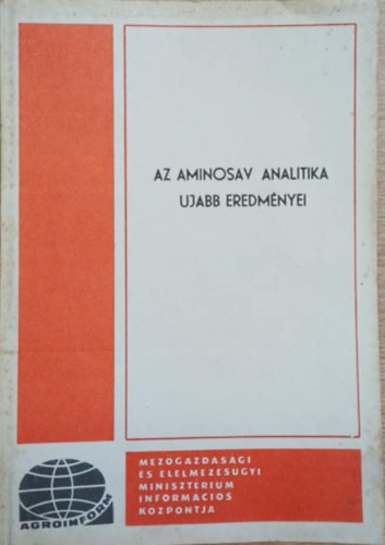 Az aminosav analitika ujabb eredm�nyei