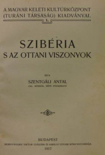Szib�ria s az ottani viszonyok