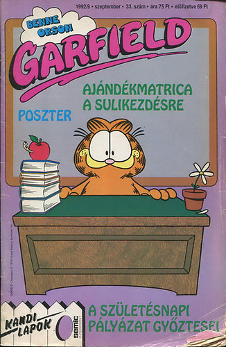 Garfield (1992/9) - 33. szm