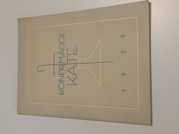 Konfirm�ci�s K�t� (Dedik�lt)