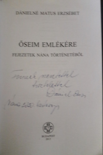 seim emlkre (Fejezetek Nna trtnetbl)