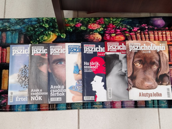 K�NYVCSOMAG, 7 DB. Mindennapi Pszichol�gia Best Of - sz�rv�nysz�mok