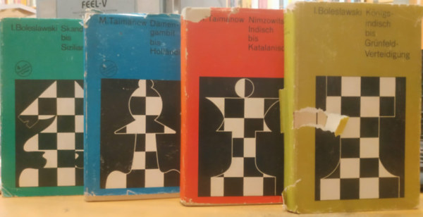 4 db Sakk: Damengambit bis Hollndisch + Knigsindisch bis Grnfeld-Verteidigung + Nimzowitsch-Indisch bis Katalanisch + Skandinavisch bis Sizilianisch