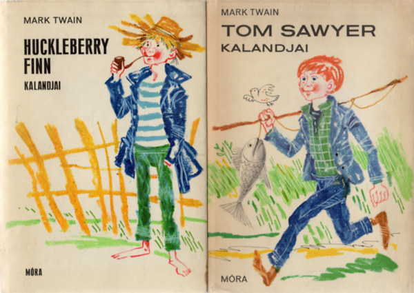 Huckleberry Finn kalandjai + Tom Sawyer kalandjai (2 m)